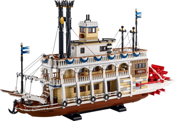 LEGO Ideas River Steamboat 21356