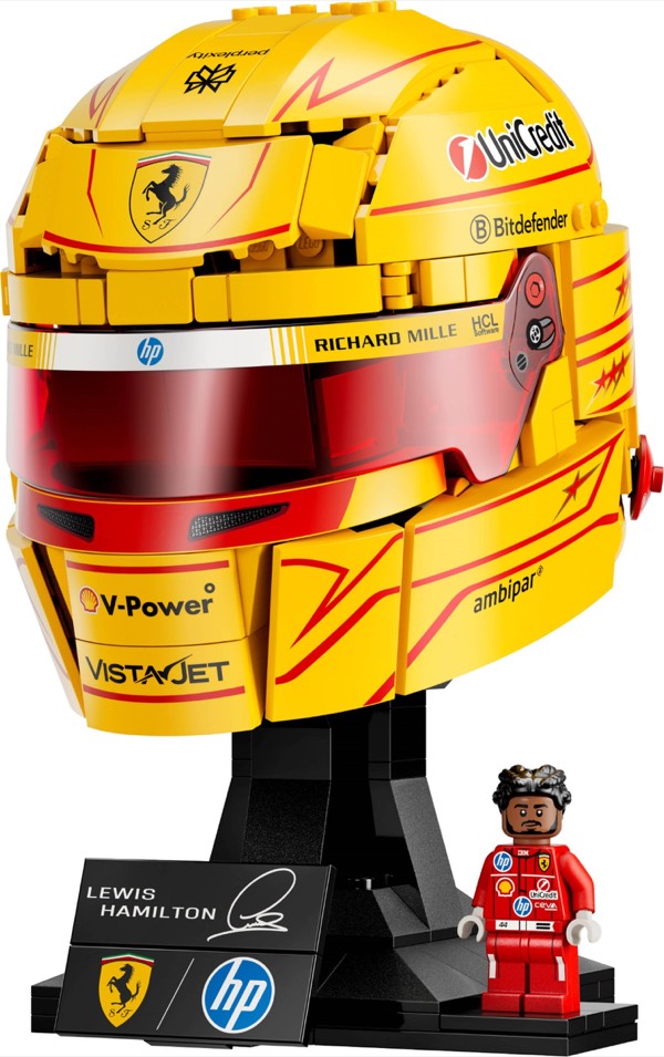 LEGO F1 Editions Lewis Hamilton Helmet 43022
