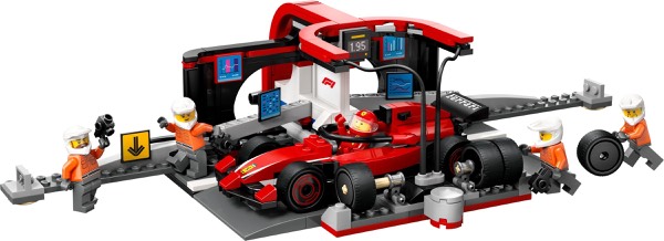 LEGO City F1 Pit Stop Ferrari 60443