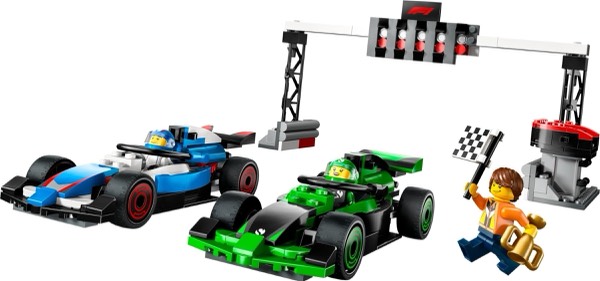 LEGO 60474 F1 Grid VCARB & Sauber